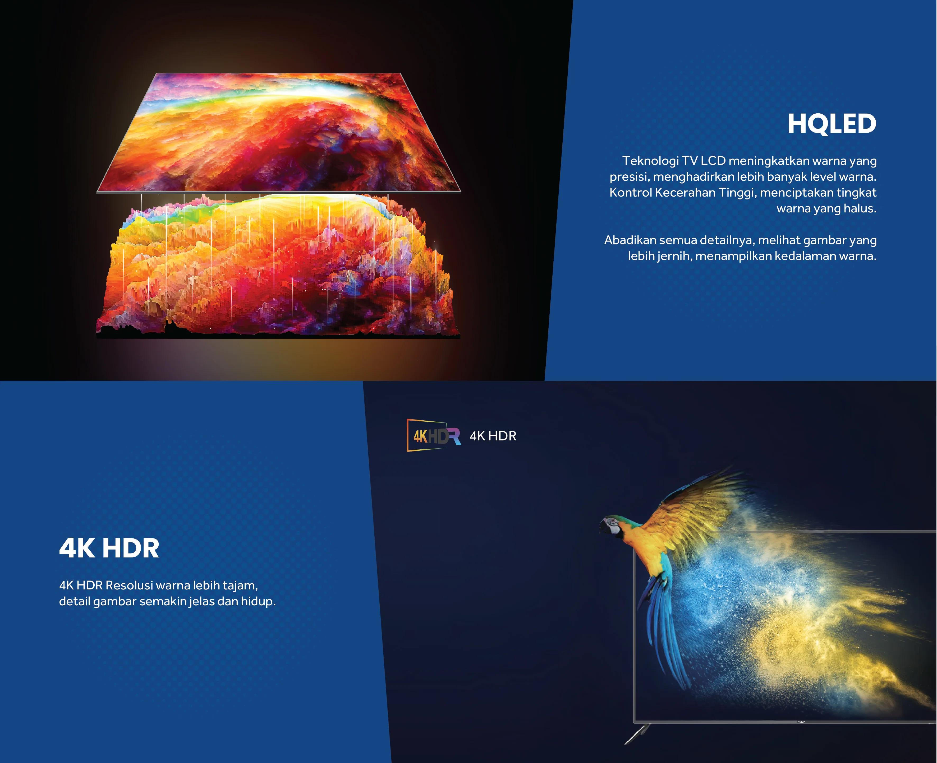 Smart TV AQUA Elektronik AQT65P750UX